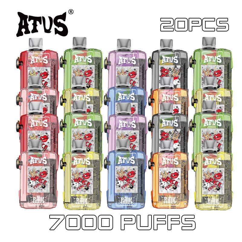 20 Pack ATVS DE012 7000 Puffs Disposable Pod